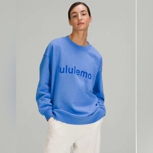 lululemon athletica Blue Sweatshirt